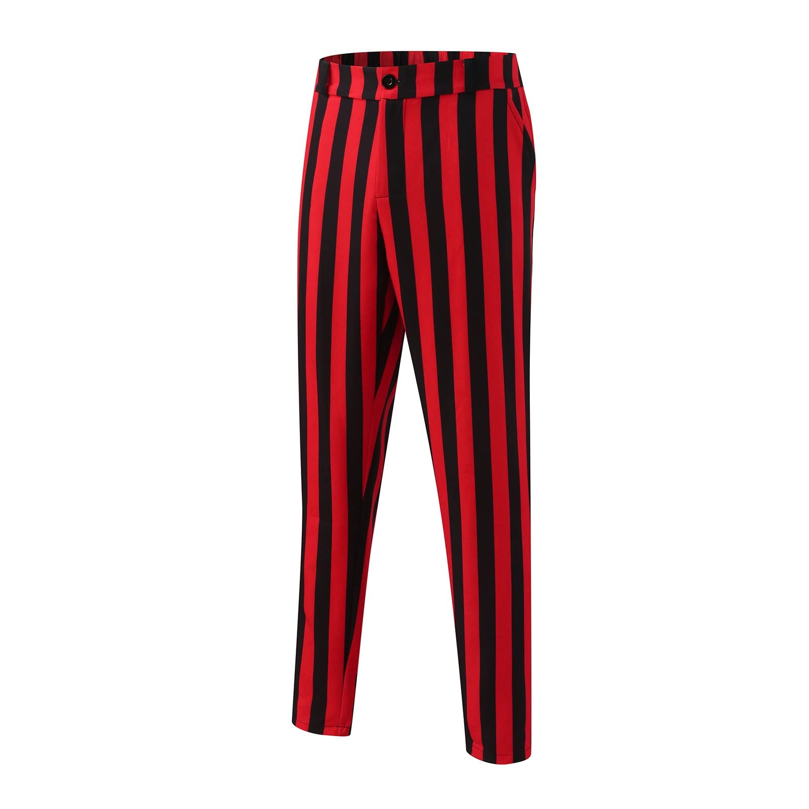 Pantalon de costume d'affaires 2026 pour homme, rayé, grande taille, rafraîchissant et confortable