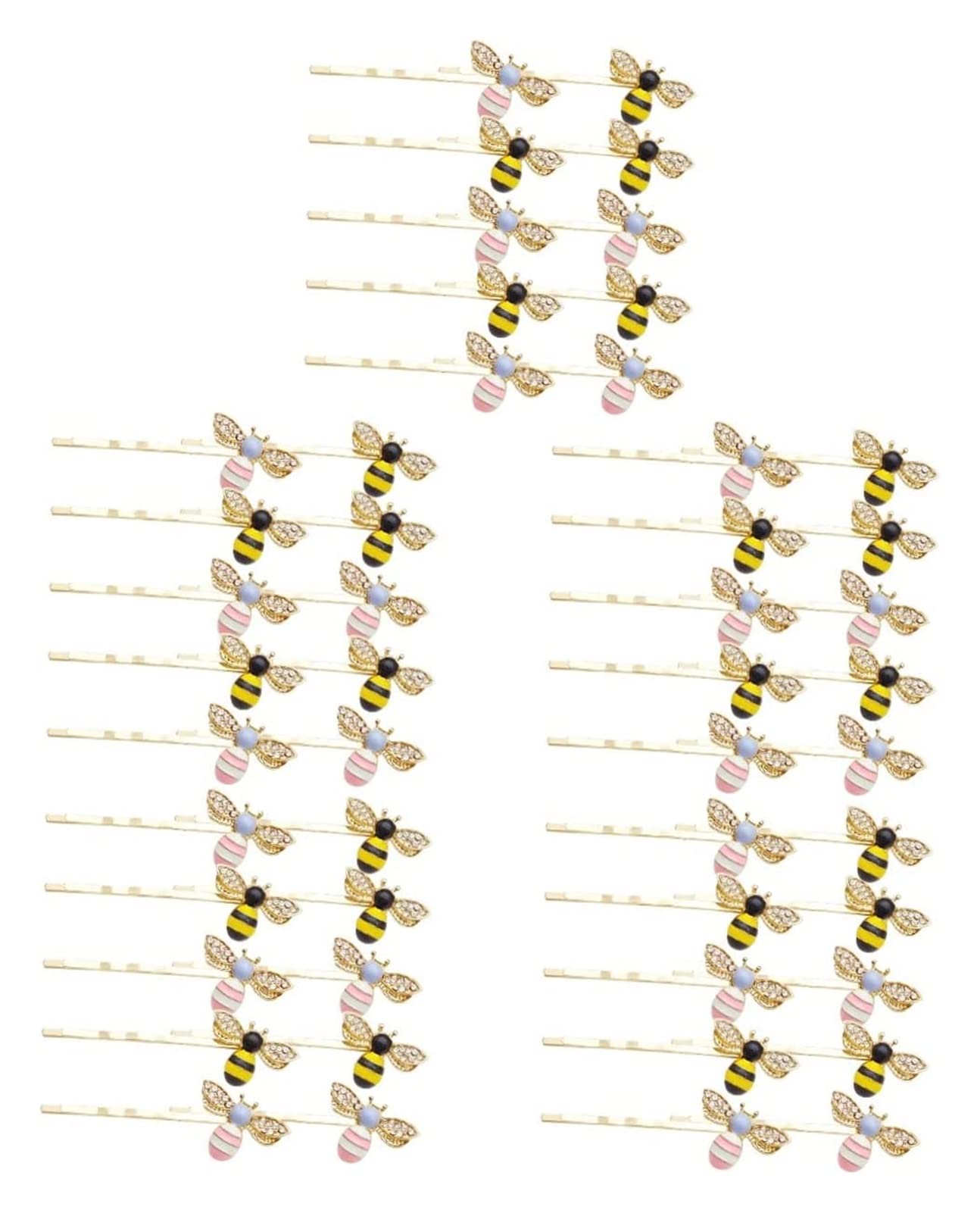 Accessori per capelli da sposa pettine per capelli da sposa, 10 pezzi, diademi a forcina per capelli a forma di ape, diadema da donna, decorazione per ragazze, forcina in metallo, clip per capelli