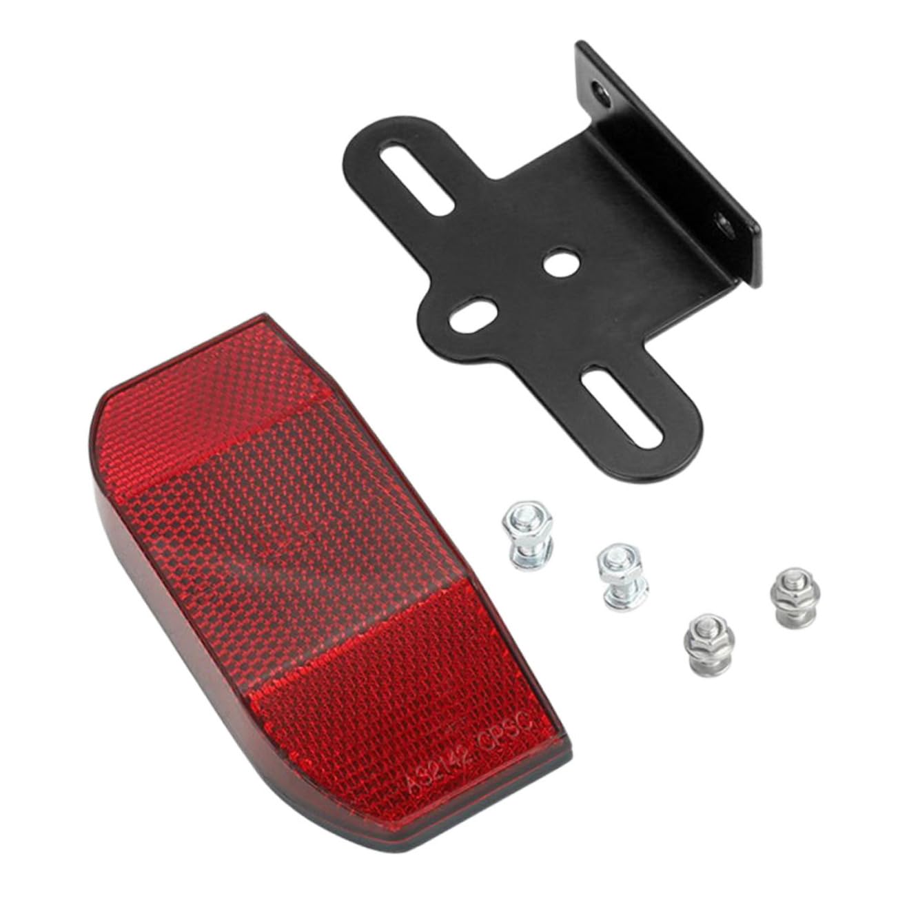 Réflecteur De Vélo Feux De Vélo Feux Vélo Léger Feu De Vélo Fourniture Vélo Porte-Bagages Arrière à Réflecteur Lampe De Cycle De Queue Vélo Lumière Le Fer