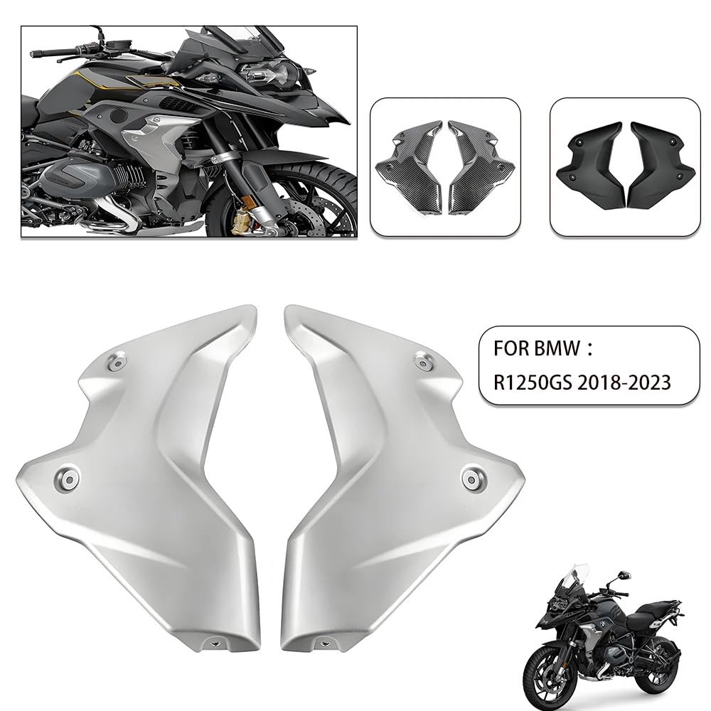 Płyta ochronna zbiornika Pasuje do R1250GS 2018-2023 akcesoria do skorup motocykla lewa i prawa strona osłony chłodnicy.(Watermark)