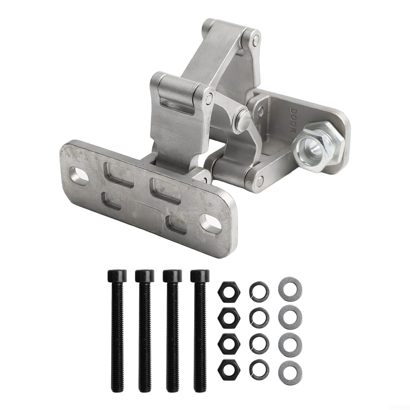 Bisagra de puerta invisible ajustable de acero inoxidable 304 para puertas de piedra, con apertura de 165°, función de seguridad para hidrantes de incendios, carga de 70 kg a 250 kg (L(250