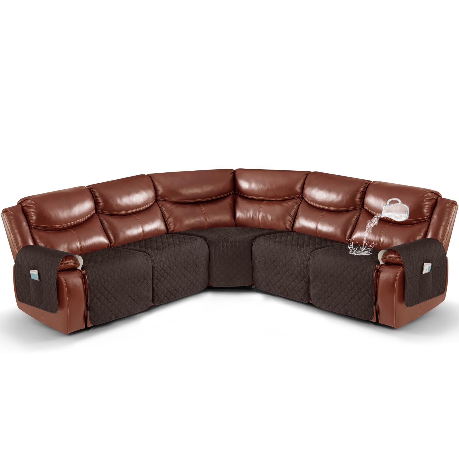 Ruaozz Extra Large Recliner Sectional Cover