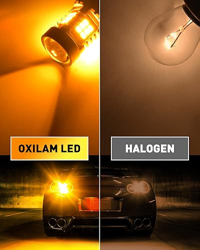 Miniatura 35 de OXILAM Bombilla LED 912 921 mejorada, luces de marcha atrás, bombillas de respaldo para automóvil, brillo 300% más alto, 6000 K, blanco