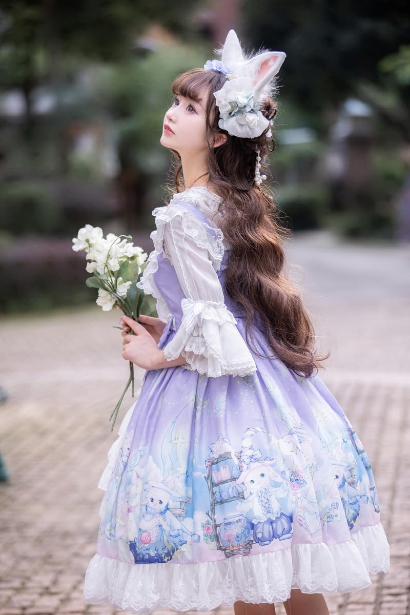 Amazon | [JIURUN] スリップスカート ワンピース 仮装 森ガール 女の子 