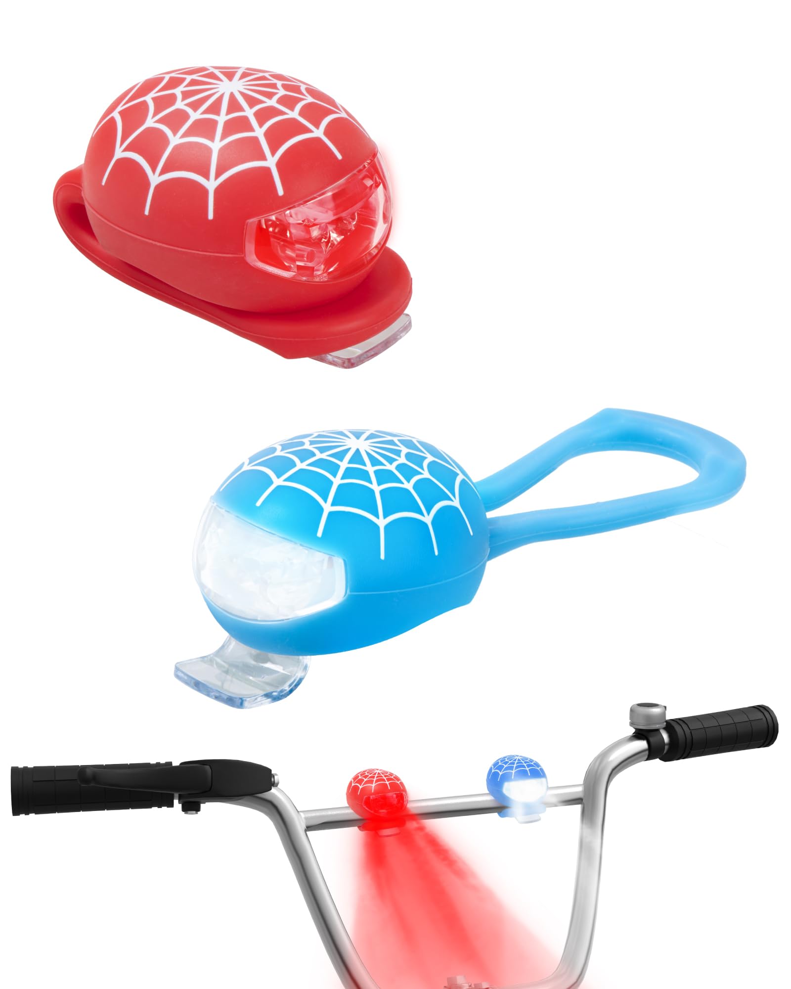 Kid Bike Lights - 2 Pack for Safety -7 Kid Bike Lights - 2 Pack for Safety -7