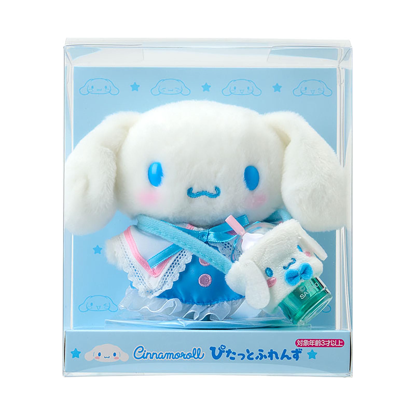 Sanrio (SANRIO) Starter Plush Bird Doll Set (Pitatto Friends) Cinnamoroll, Suitable for Ages 3 and Up, 418200