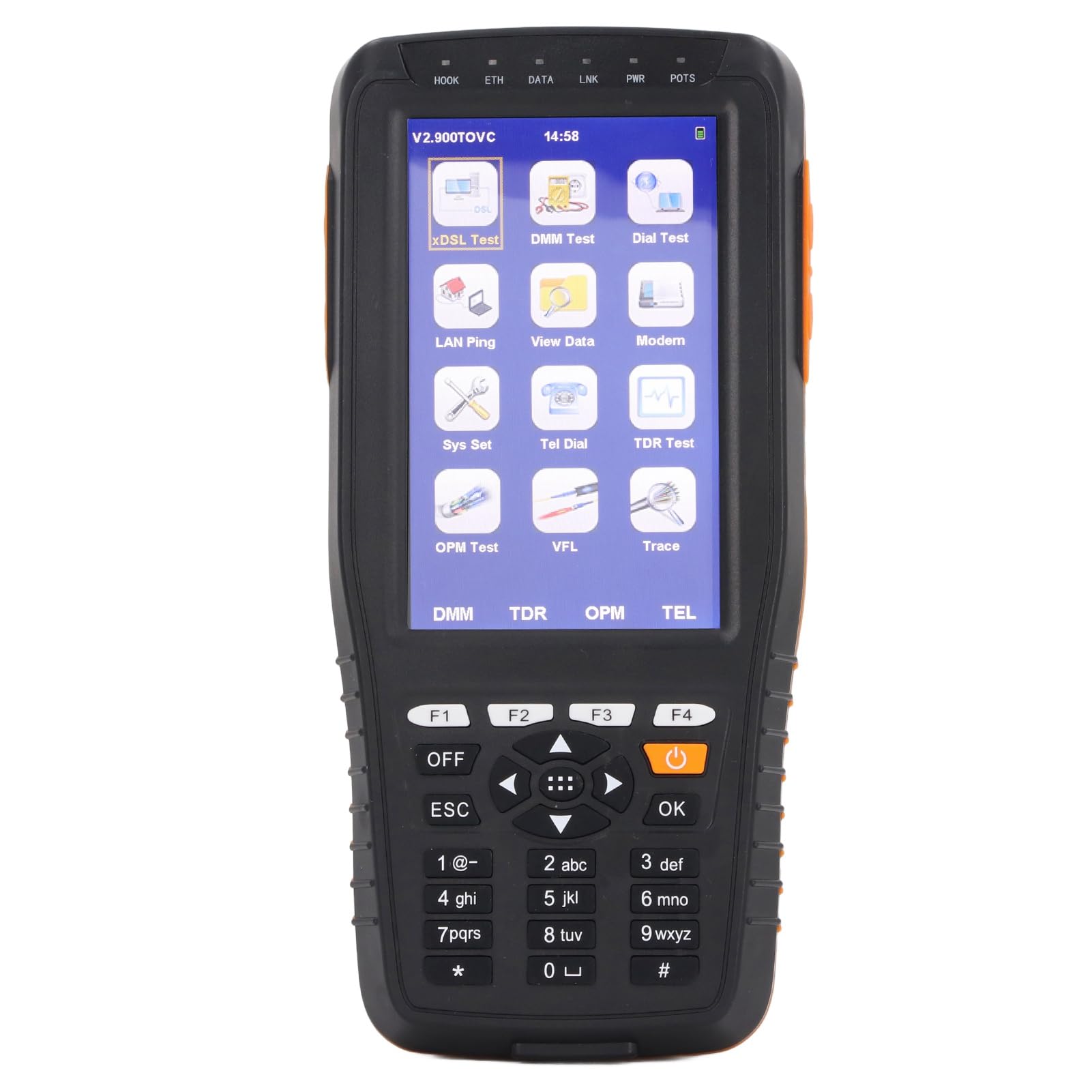 Generic Tester Localizzatore di Guasto del Cavo con Batteria Duratura per Test Efficienti e Manutenzione di Cavi di Potenza e Comunicazione, Tester per Cavo di Tracciamento Tid per Professionisti e