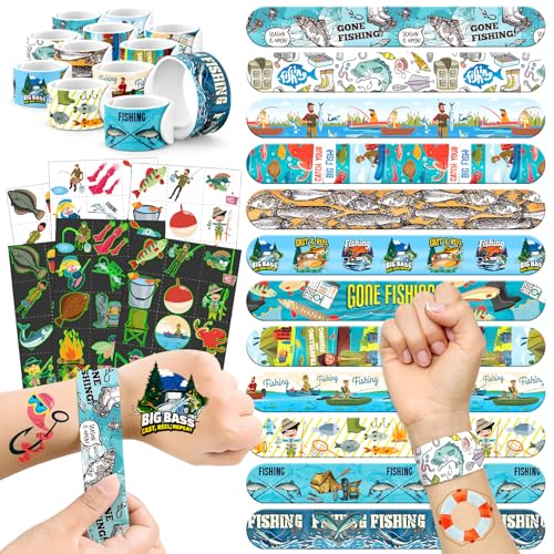 Cadeaux de fête de pêche pour pochettes surprises : lot de 96 jouets d'anniversaire enfants