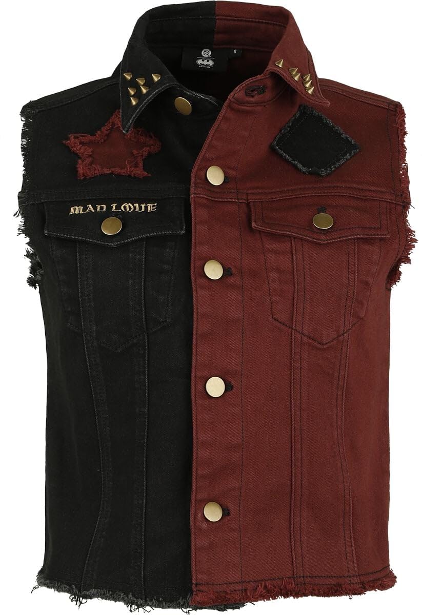 BATMAN Harley Quinn Mad Love Femme Veste noir/rouge