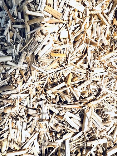 Paillage Naturel Miscanthus Français – Sac 15 kg (≈130L) – Support de Culture NF U 44-551 – 100% Végétal, Limite les Mauvaises Herbes, Retient l’Humidité, Biodégradable et Compostable