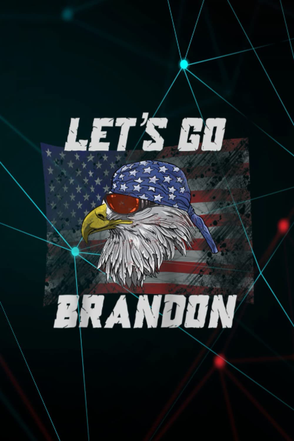 Story board - Lets Go Brandon American Flag Eagle Sunglasses Raglan Baseball