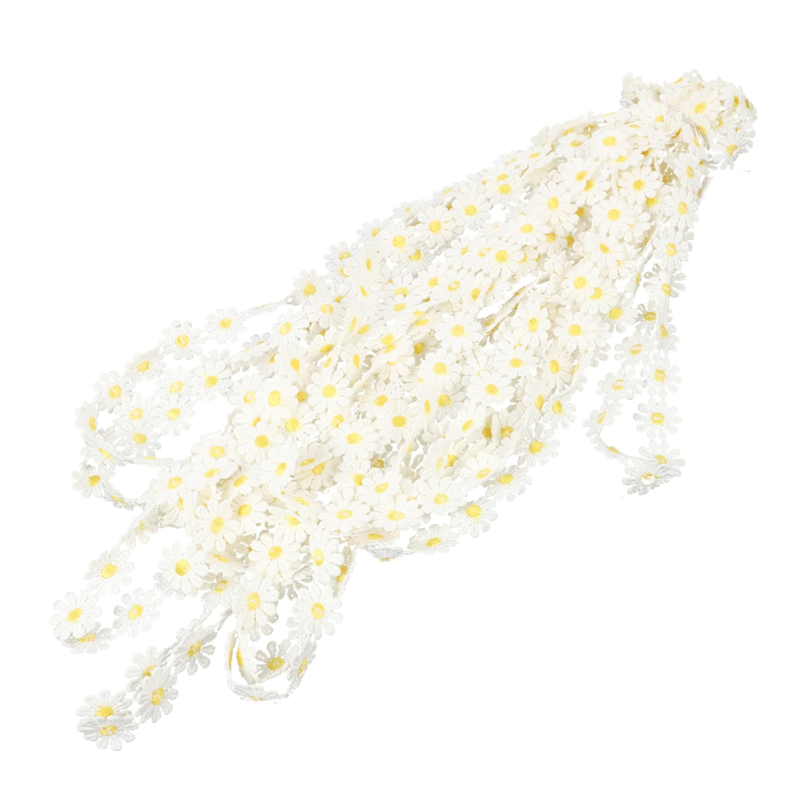 EXCEART 2piezas Cinta De Encaje Floral Yards Borde De Encaje De Flores Para Manualidades Decoración De Bodas y Ropa De Manualidades Para Fiestas y
