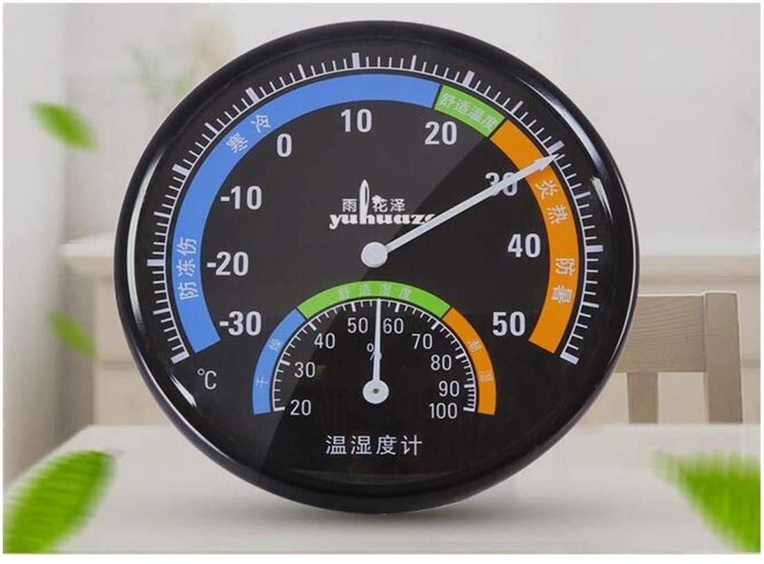 XINGYU Thermomètre et hygromètre à pointeur, thermomètre intérieur Sec et Humide, Bureau à Domicile intérieur et extérieur Chambre de bébé thermomètre Vertical de Bureau, Ornements dé