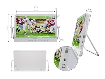 ピ*ಣ様 SYLVOX ポータブルテレビ 15.6V型 1080P 防水モニター Amazon.com: SYLVOX Waterproof Portable TV, 15.6