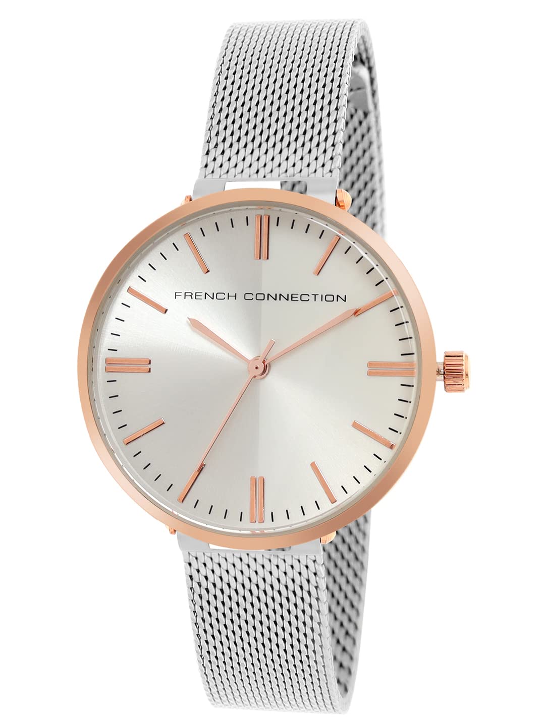 French Connection Analog Silver Dial Womens Watch-FCS002B (B0B2K4NYH9) Amazon Price History, Amazon Price Tracker