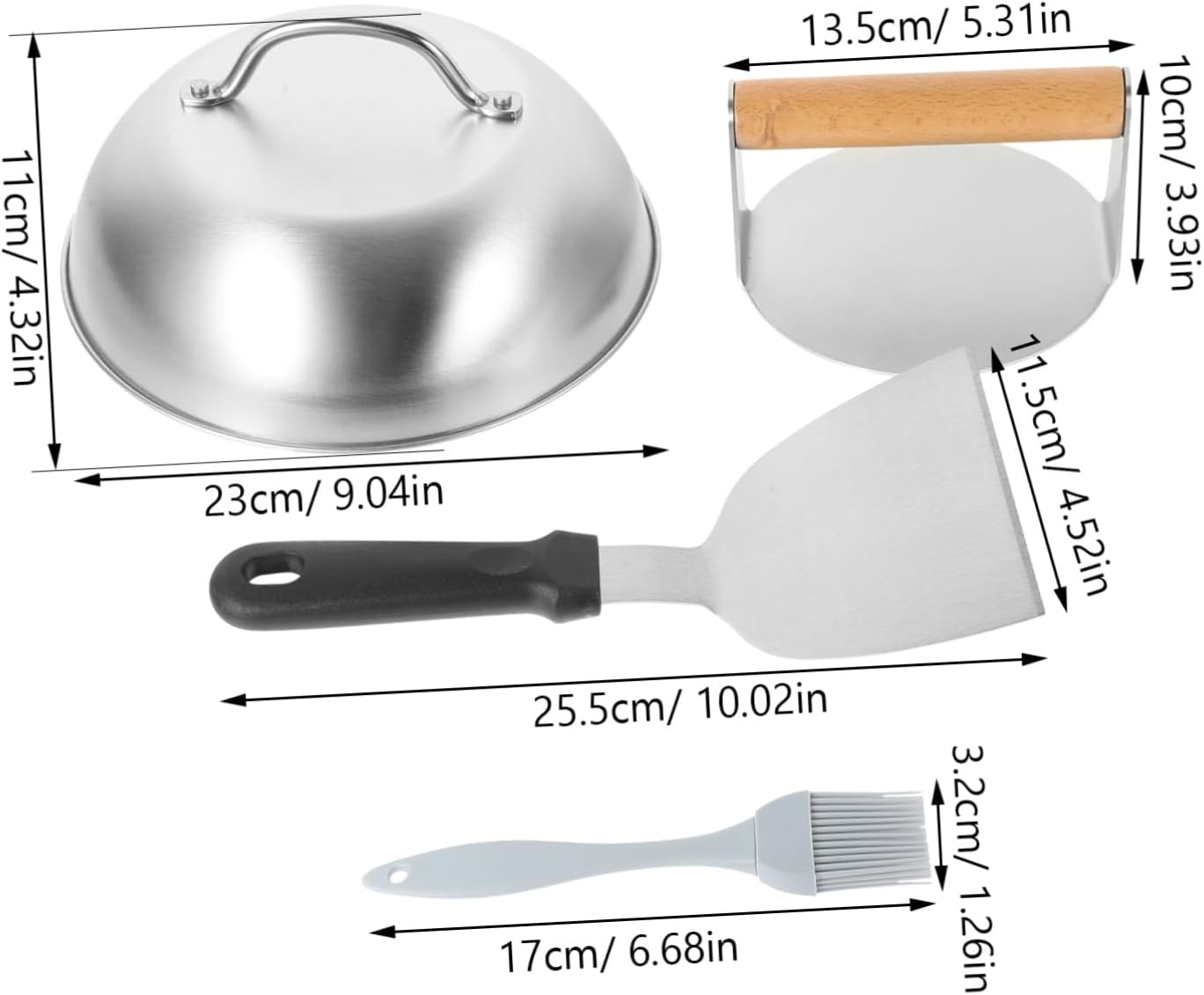 1set Burger Press Tool Outdoor BBQ Patty Maker for Homemade Burgers Meat Pies and Stuffed Patties and Easy to Use