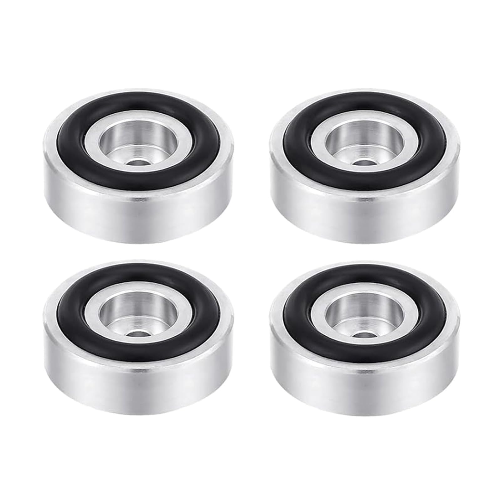 4Pcs Stainless Steel Cutting Board Feet Nonslip Rubber Pad for Kitchen Countertops Cabinets and Workstations Cutting Board Nonslip Pad