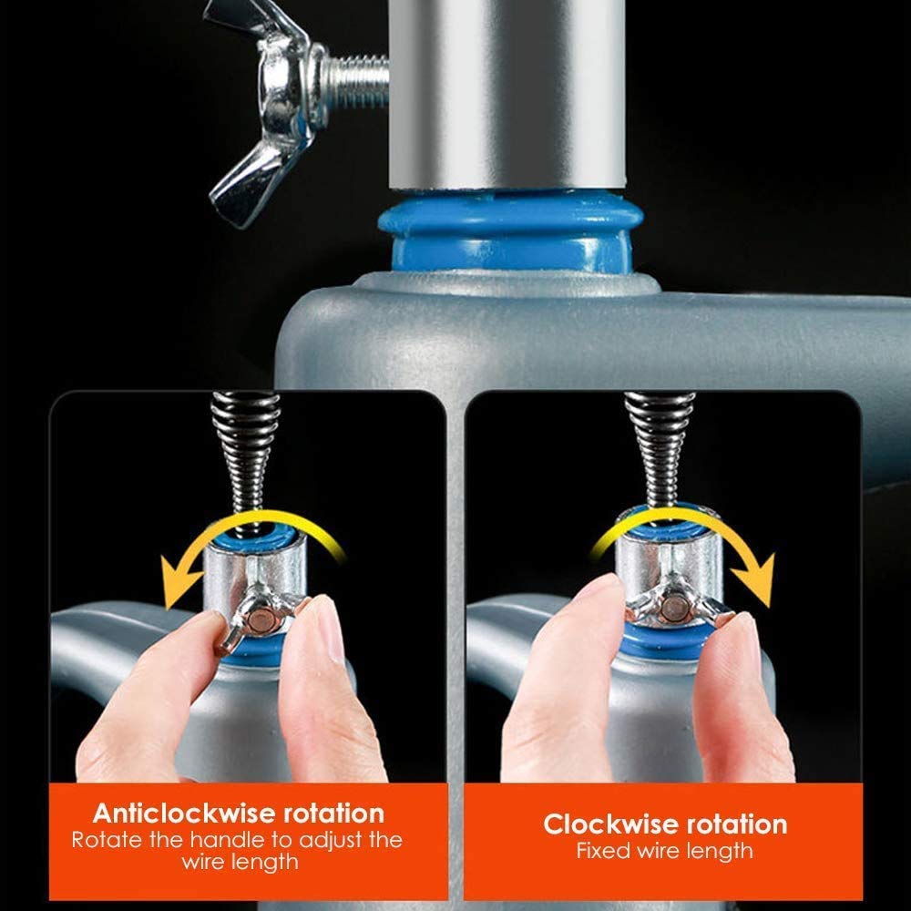 Serpente Di Scarico, Coclea Di Scarico Con Adattatore Per Trapano - Foto 10