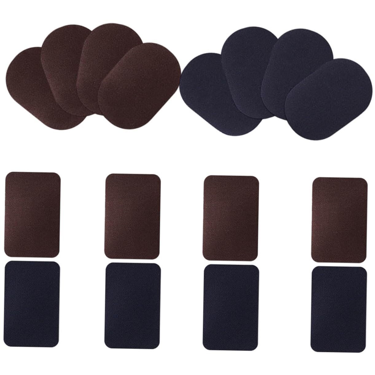 STOBOK 80stücke Teiliges Jeans-patches Zum Nähen Innenflicken Für Hosen Dekorative Stoffapplikationen Für Kleidung Vielseitige Reparatur Und Bastelpatches Verschiedenen Formen Und