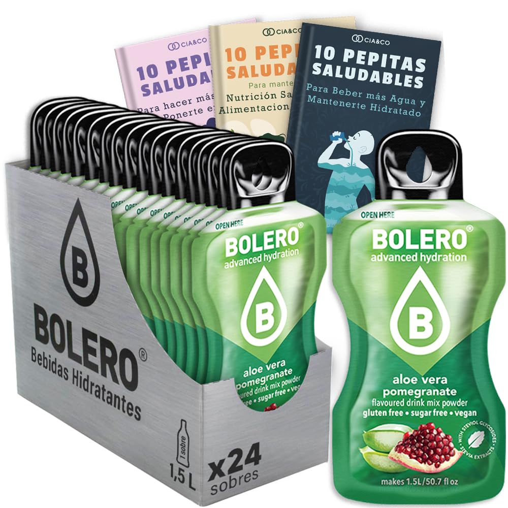 24 x Bebida Bolero COLA Hidratante Sin Azucar (24x9 grs) + 30 Pepitas Saludables para una vida más sana by Cia&Co — view 62