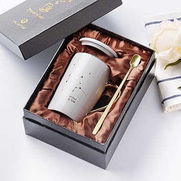 Tea Cups with Stunning Zodiac Design 13.5 Oz