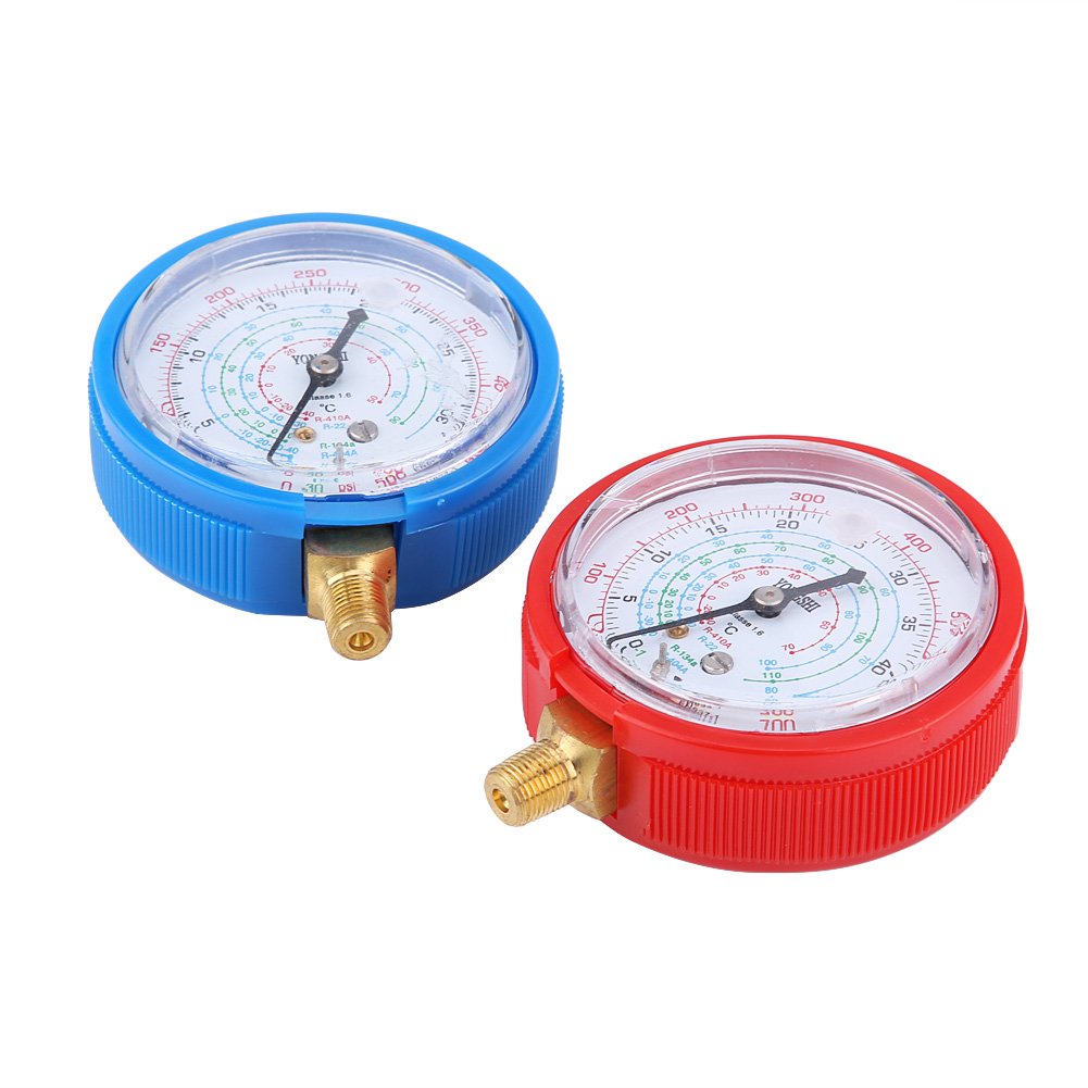 Kit di manometri per alta e bassa pressione Coppia di condizionatore d'aria R410A R134A R22 Refrigerante
