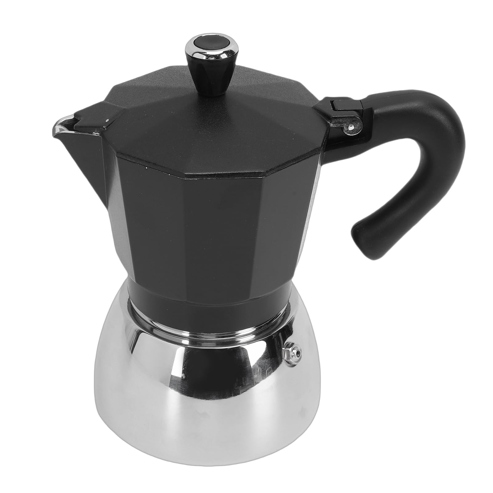 Fdit Italiana Moka 3 Tazas, de de Inducción 300ml de Aluminio para Estufa de Gas y Eléctrica