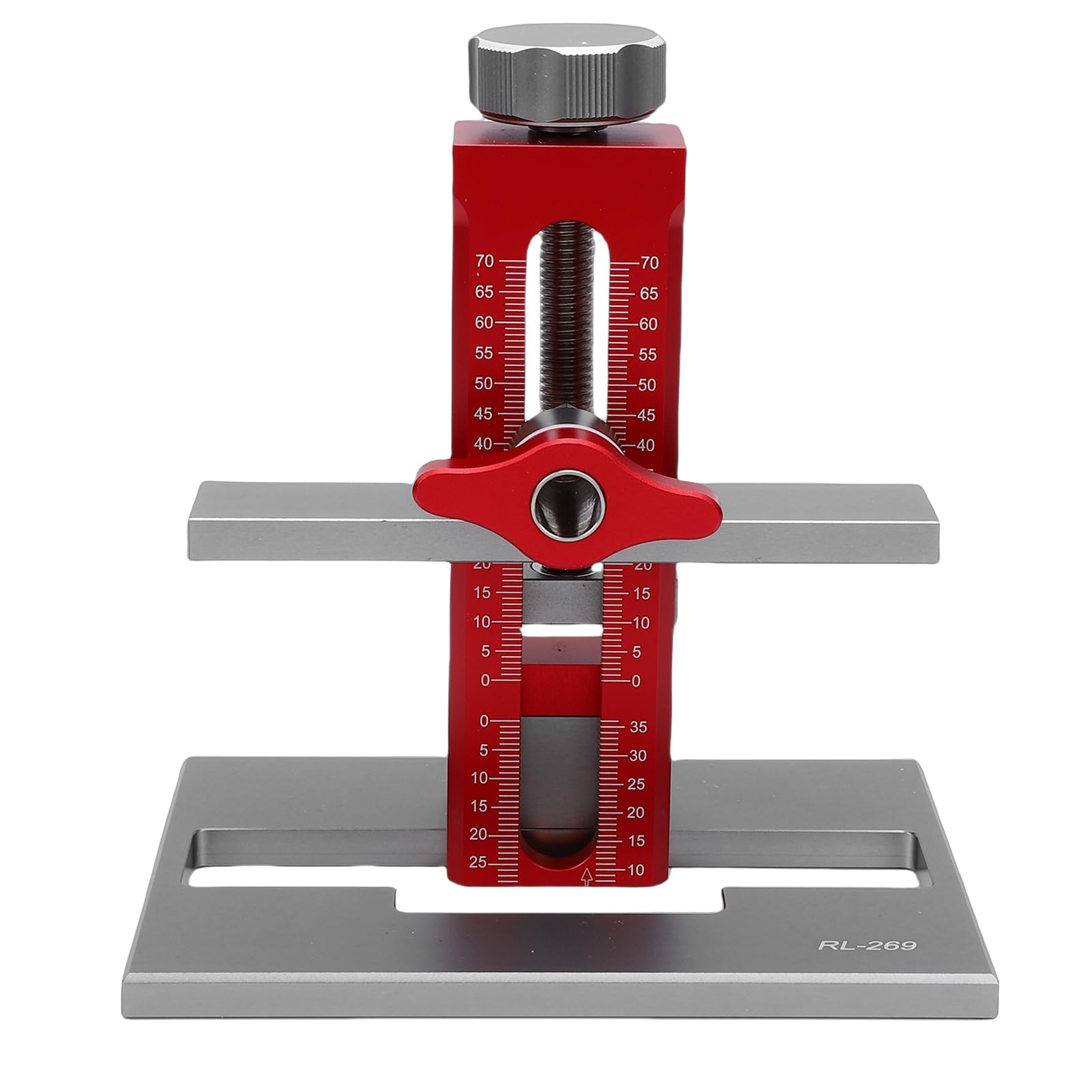 FTVOGUE di Installazione per ante in Alluminio, Guida di Allineamento di | Regolazione flessibile, adatta per armadi con e senza telaio, dimensioni guida per trapano 6 mm, 8 mm, 10 mm