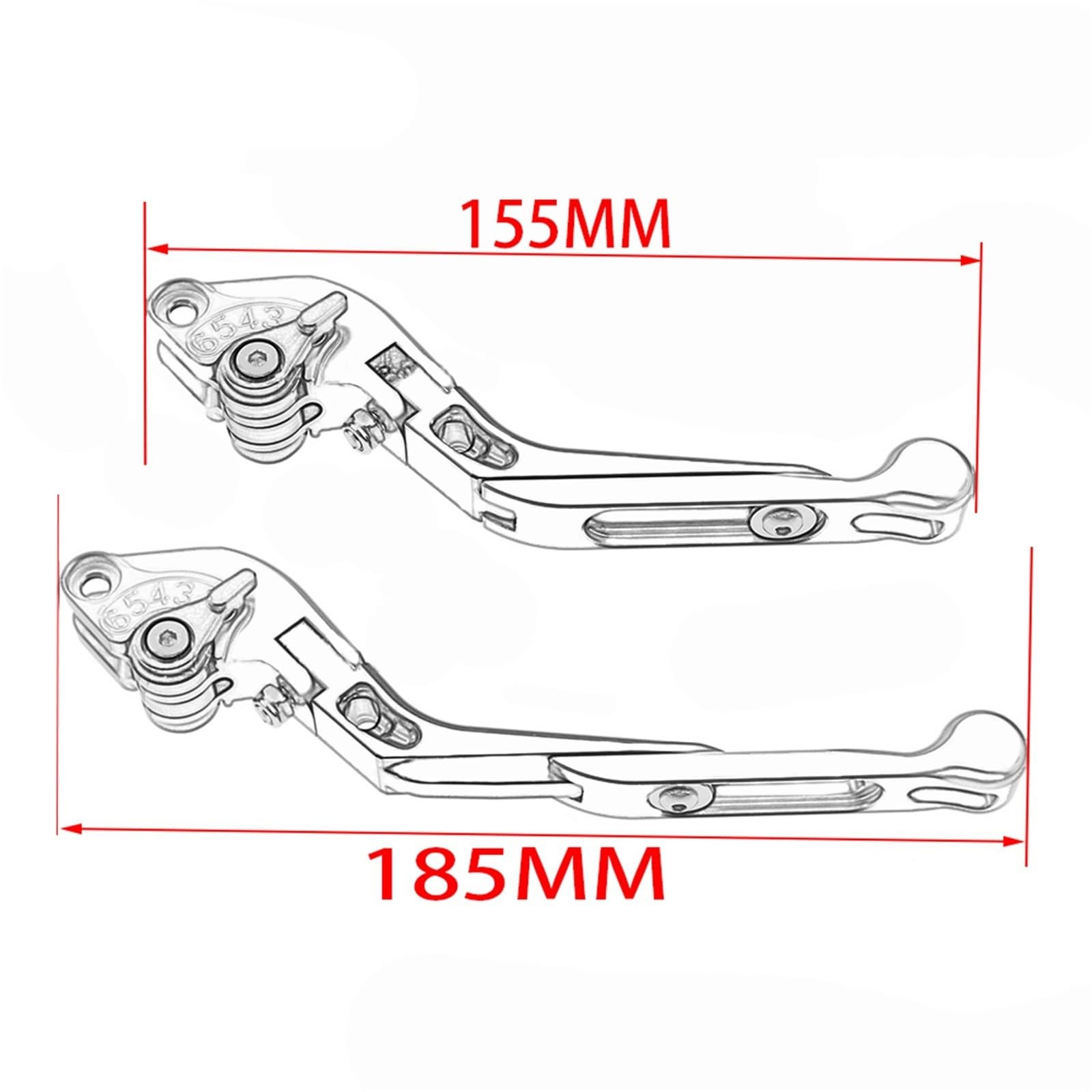 Per Yamaha TDM 850 1991-2002 Moto CNC Accessori Pieghevoli Estensibili Leve Freno Frizione Set Maniglia Regolabile