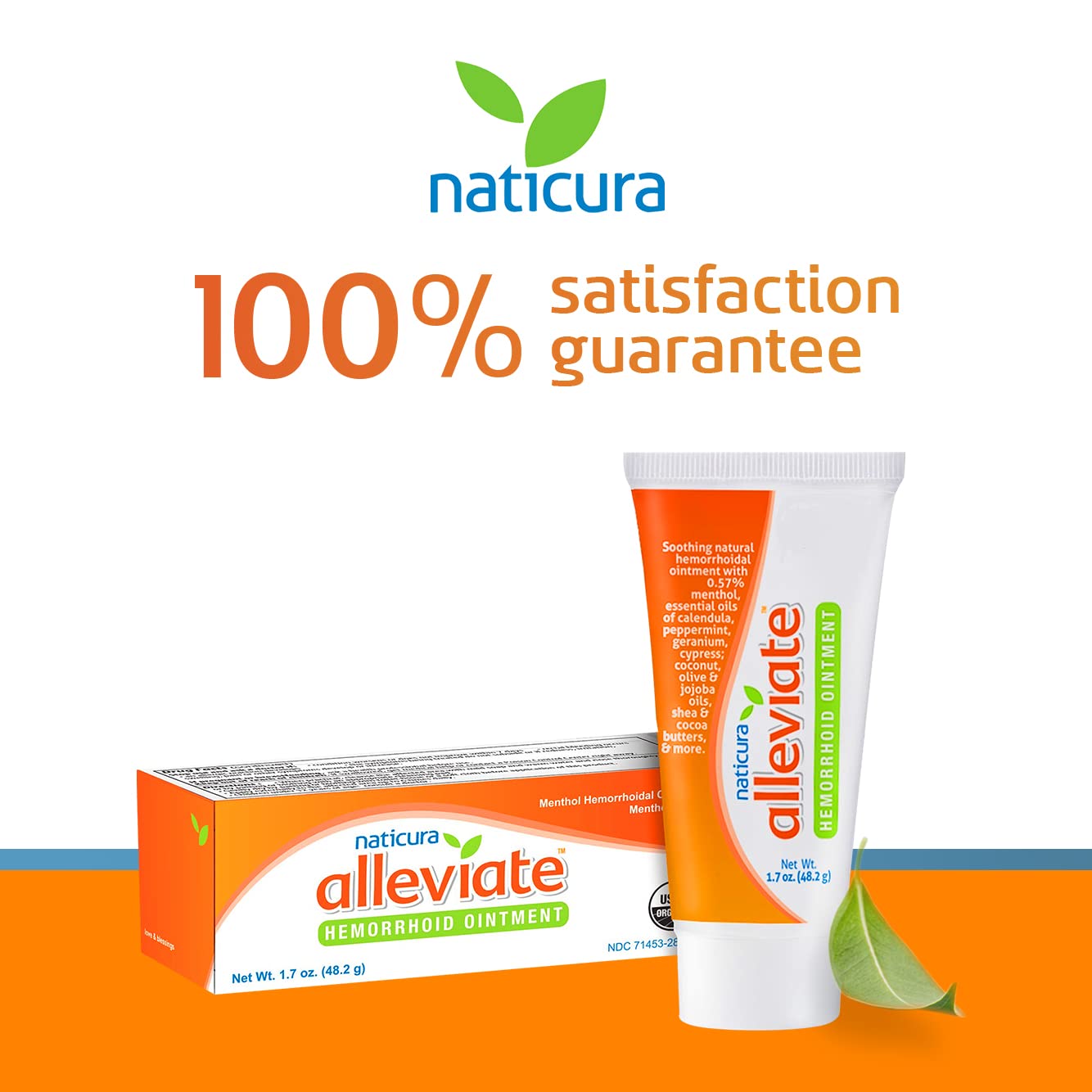 Buy Naticura Alleviate Natural Hemorrhoid Treatment Ointment All