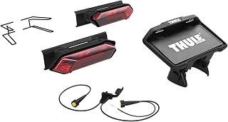 Verse Light & Plate Kit, Black/red | automotive-bike-racks