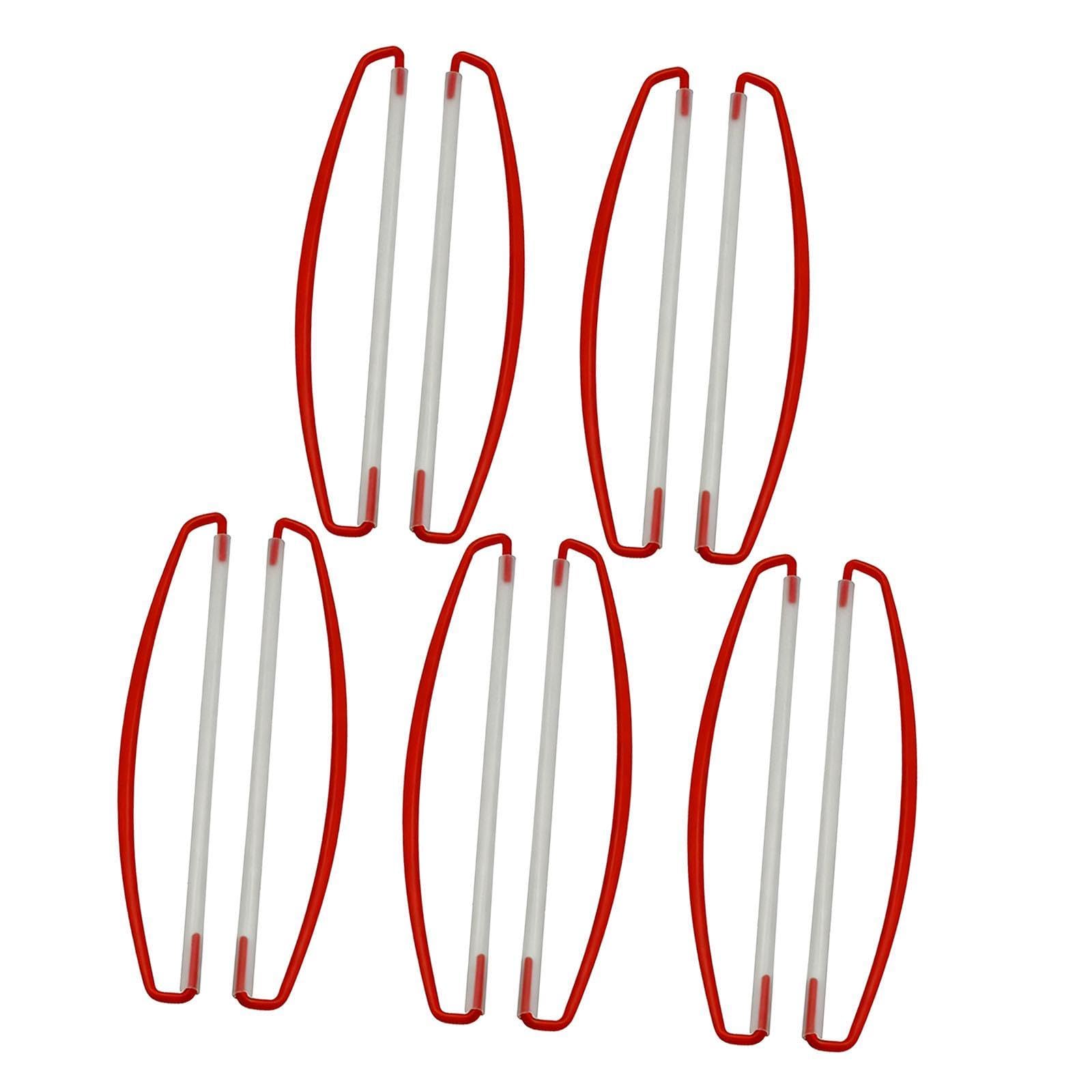 10 Pieces Hand Pulled Banner Poles Roll up Banners Pole for Live Celebration red 24cm|Home & Garden| Yard, Garden & Outdoor Living| Garden Dco| F Poles & Parts-image-44