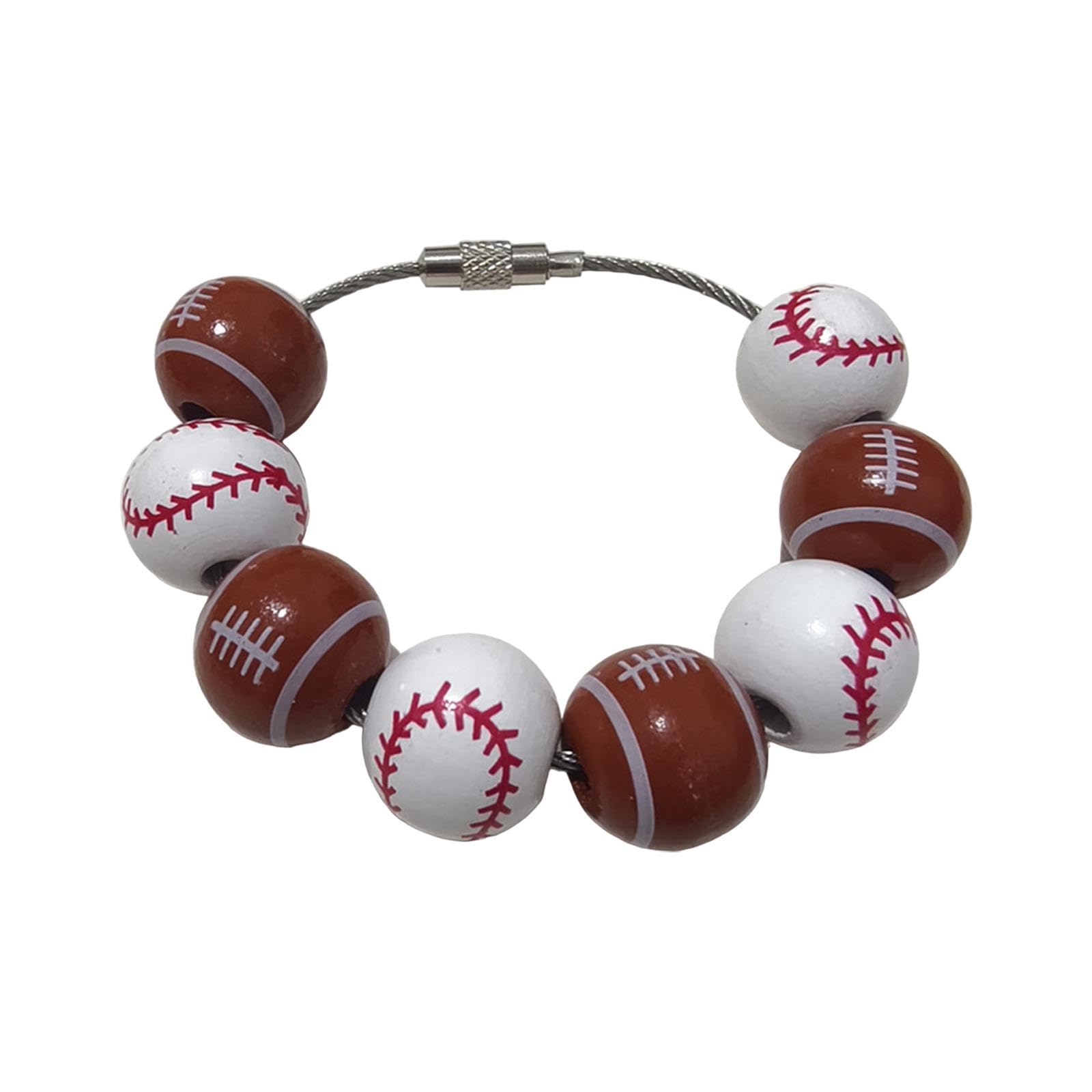 NIVAA Sports Accessories Charm for Bag for Men Women Beach Tote Bag Accessory Baseball Rugby-image-6