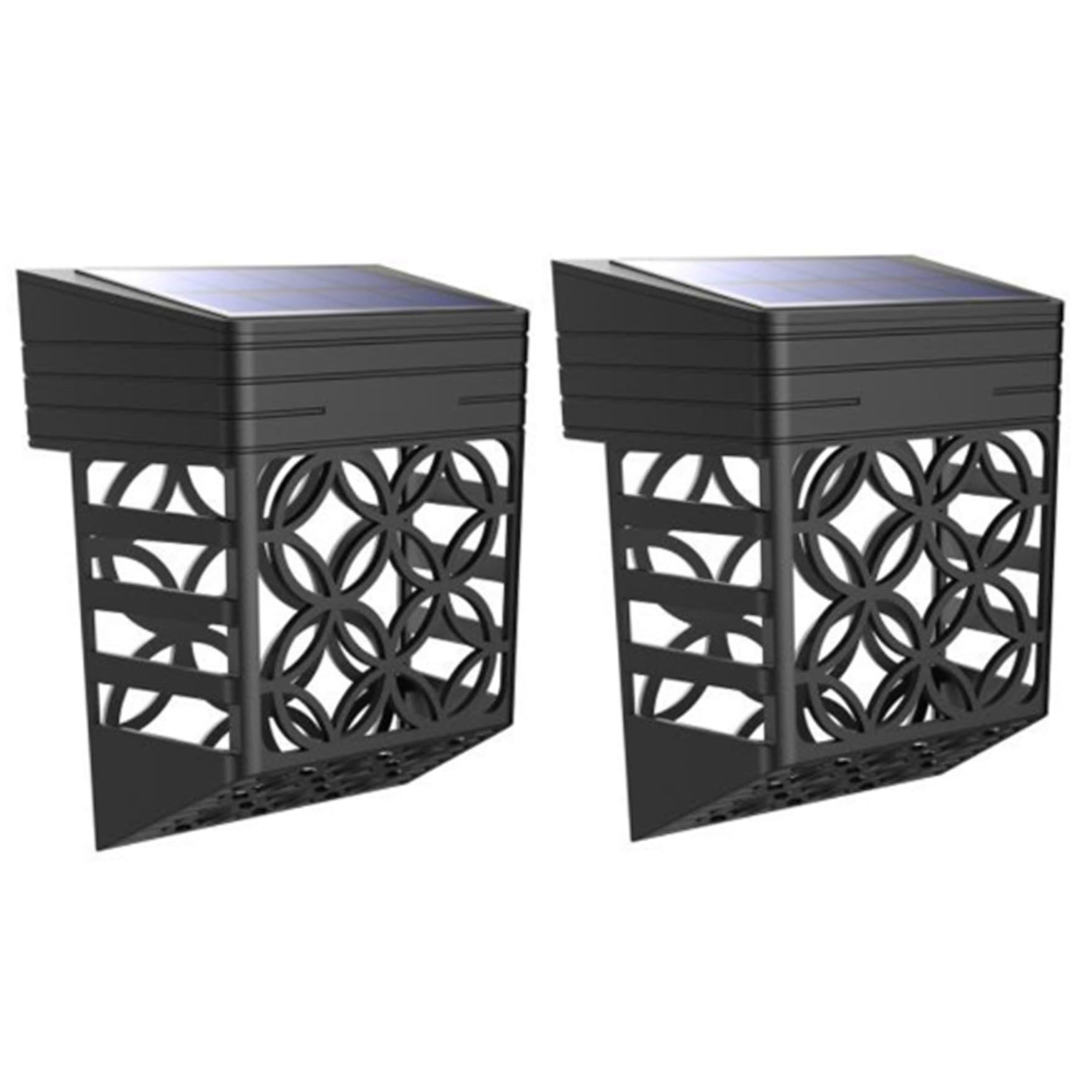 Luces de la cerca solar decorativas para crear un patio acogedor con luz cálida