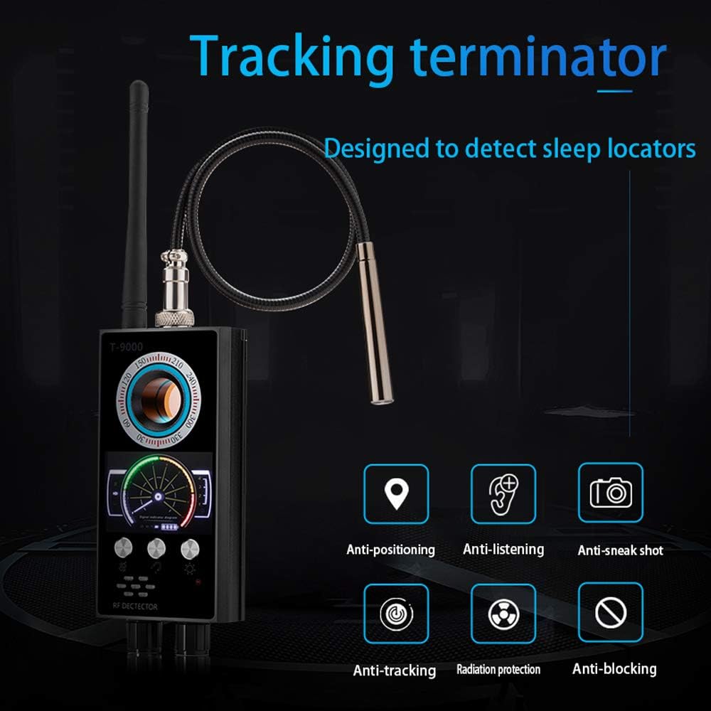 Grеаtеѕt Prоduсt Anti-Spy Wireless RF Signal Detector Bug Camera Signal Detector for Hidden Camera GSM Listening Device GPS Tracker Detector Radar Radio Scanner Wireless Signal Device Finder