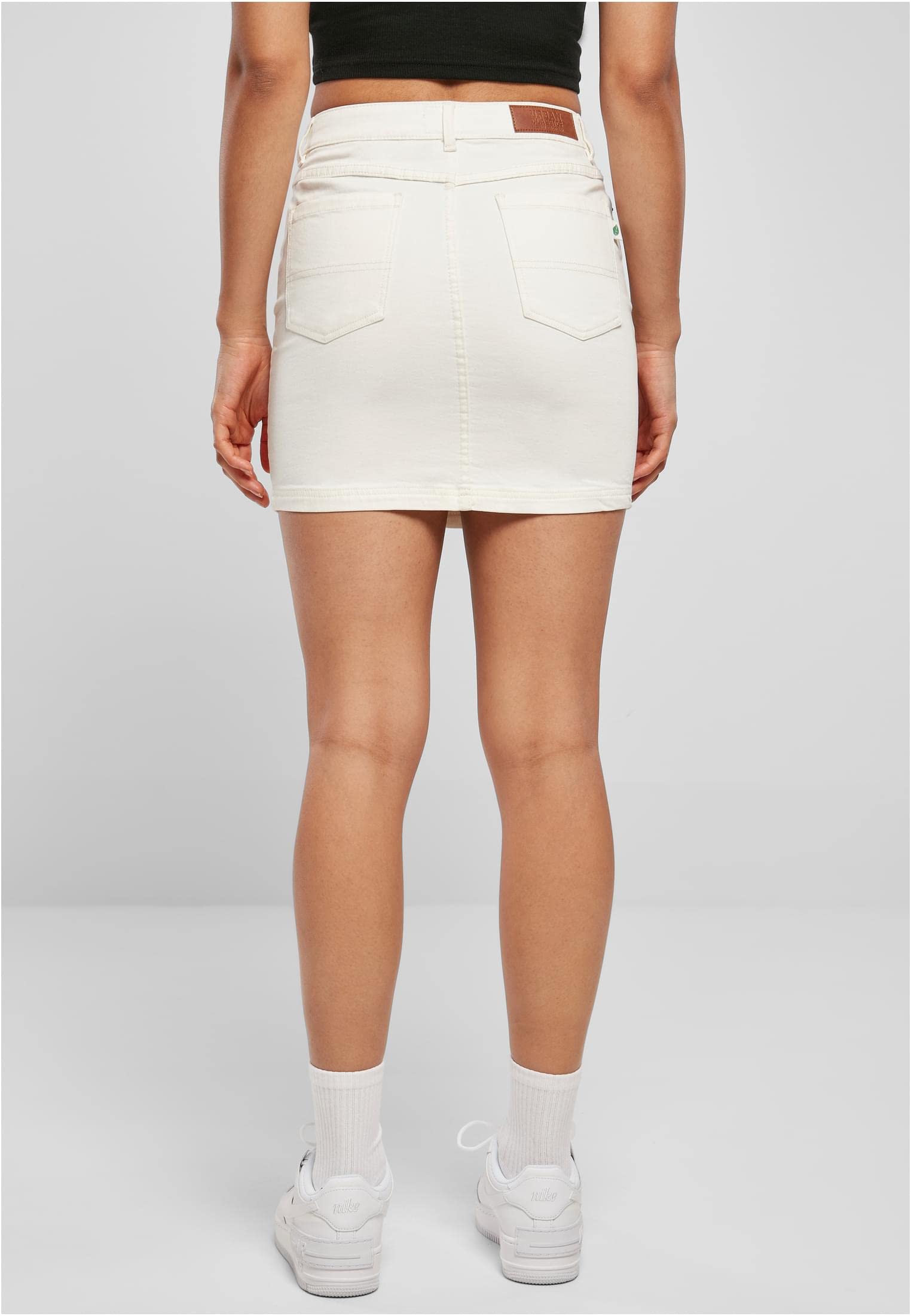 Urban Classics Damen Ladies Organic Stretch Denim Mini Skirt