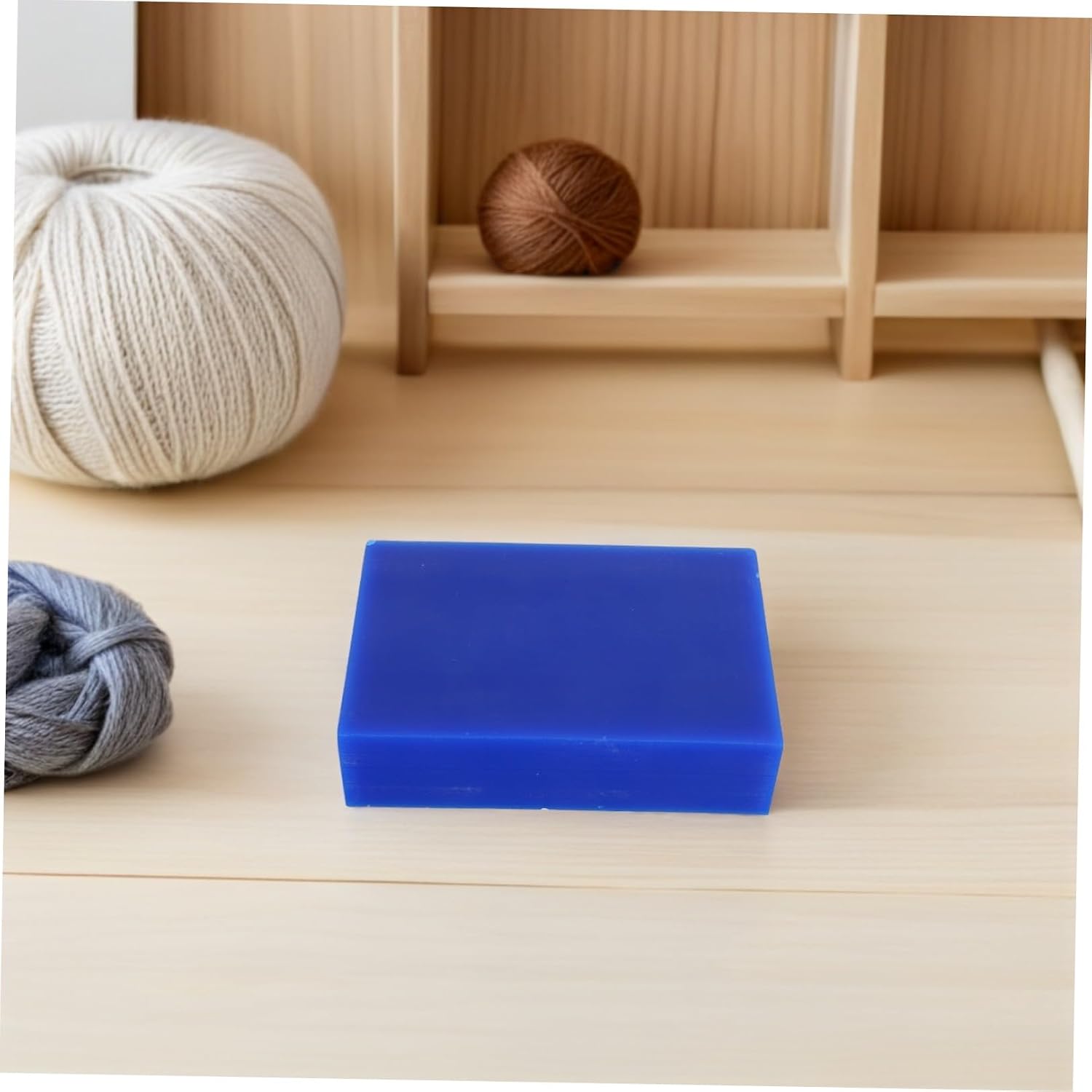 TABLETREANDS Jewelry Carving Wax Block for Casting and Modeling Blue Rectangular Wax Brick for Jewelry Makers and Crafting