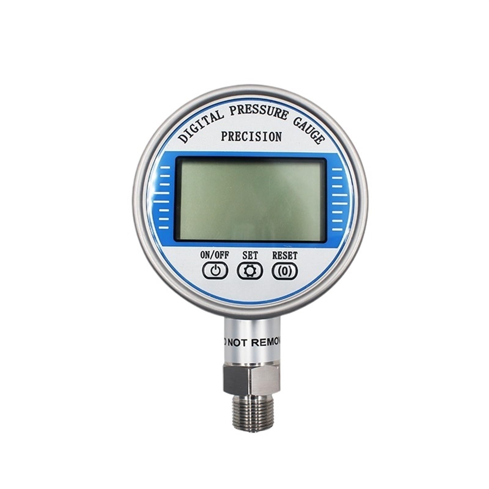 1 szt. 5 cyfr 100 mm wyświetlacz cyfrowy manometr o wysokiej precyzji Psi Bar Mpa cyfrowy olej opałowy hydrauliczny miernik ciśnienia powietrza (NPT1-2 gwint, 0-20 MPa)