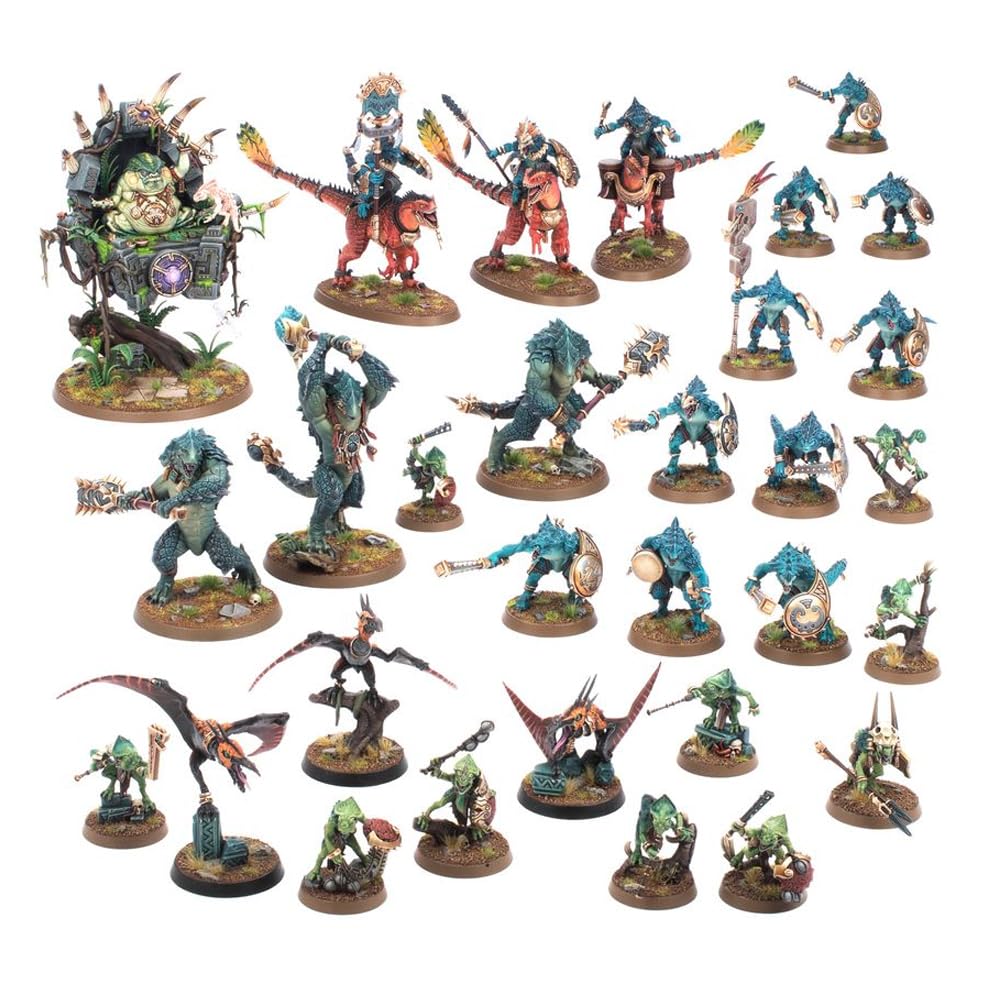 Amazon.com: Warhammer AoS - Battleforce 2023 Seraphon : Ost