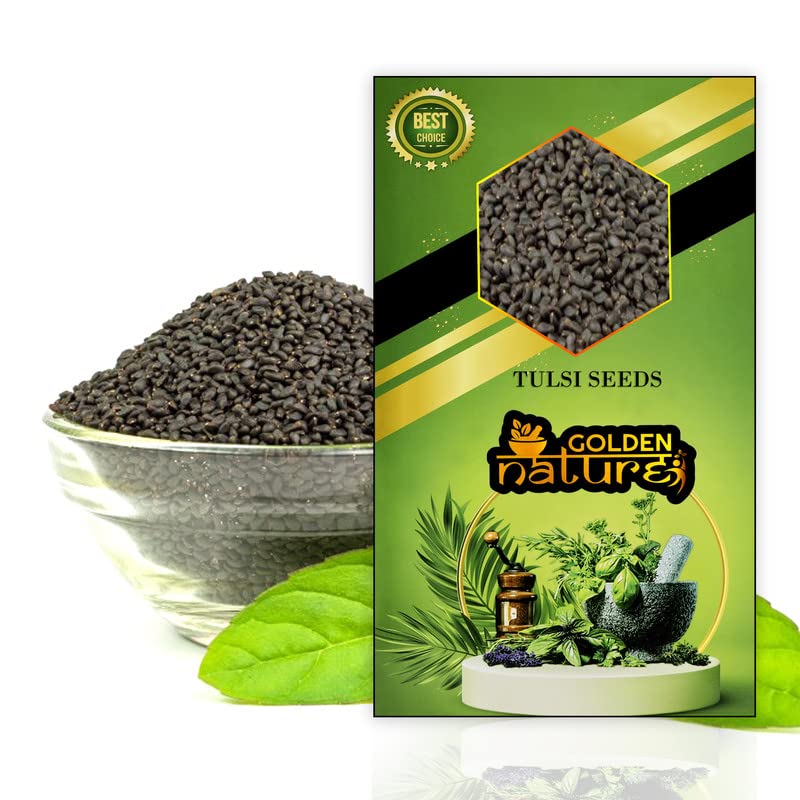 See full amazon price history chart for GOLDEN NATURE Black Tulsi Seed | Ocimum Sanctum - Ocimum Tenuiflorum | Vegetable Tulsi Seeds (Hybrid) / Basil Seed | Indian Holy Tulsi Seeds, Fresh Tulsi Beej/Seed For Home & Terrace Gardening - 400gm GOLDEN NATURE Black Tulsi Seed | Ocimum Sanctum - Ocimum Tenuiflorum | Vegetable Tulsi Seeds (Hybrid) / Basil Seed | Indian Holy Tulsi Seeds, Fresh Tulsi Beej/Seed For Home & Terrace Gardening - 400gm (B0BCQ3WMLM) Amazon Price History, Amazon Price Tracker
