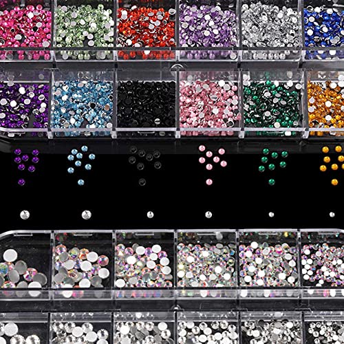 P12cheng Nail Dotting Kit Multifunktionale Nail Art Werkzeug Acryl Nagel Kit mit Malerei Pinsel Zartes Schwarz – Bild 3