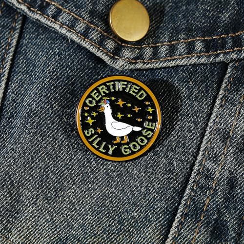 Image of Cute Enamel Pins Cartoon Lapel Pin Brooch Badge for Backpack Jackets Funny Tiger Pins for Gift Anime Enamel Pin for Clothing Hat Decoration