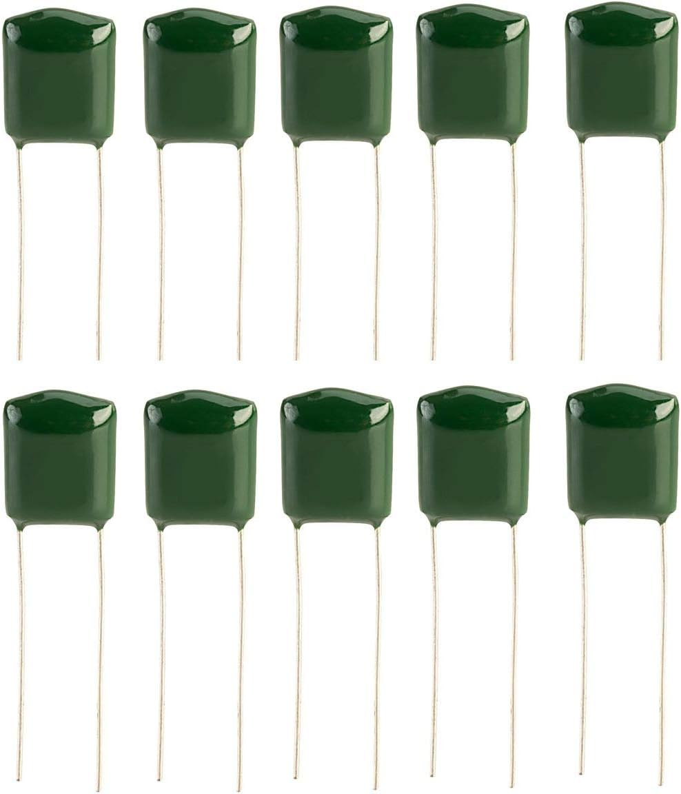 100N 100nf Mylar film Audio Capacitors x 10 Pcs electronic component for repair general purpose applications