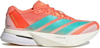 adidas [アディダス] アディゼロ ボストン 13 ADIZERO BOSTON 13 セミコーラル/フラッシュアクア/フラッシュオレンジ JS4954