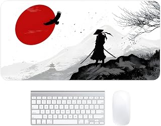 Premium and Anime Extended Mouse Pad, Large Premium Desk Mats Anti Skid Rubber Base for Desktop Laptop PC Office Gaming (D... Price In India