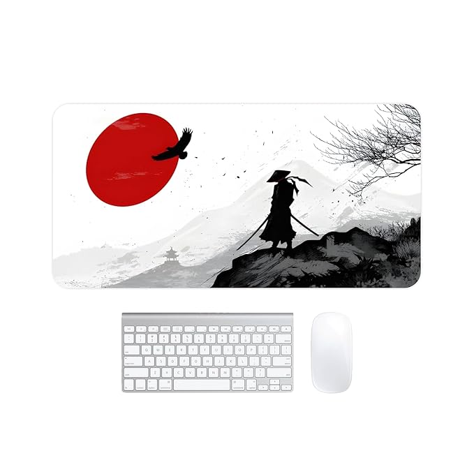Premium and Anime Extended Mouse Pad, Large Premium Desk Mats Anti Skid Rubber Base for Desktop Laptop PC Office Gaming (Design-12)