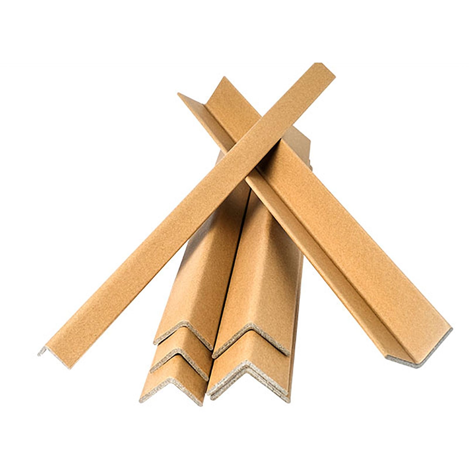 Eckenschutz aus Karton für Versand und Verpackung, robuster Kraft-Kantenschutz für Kunstrahmen, Möbel und zerbrechliche Gegenstände