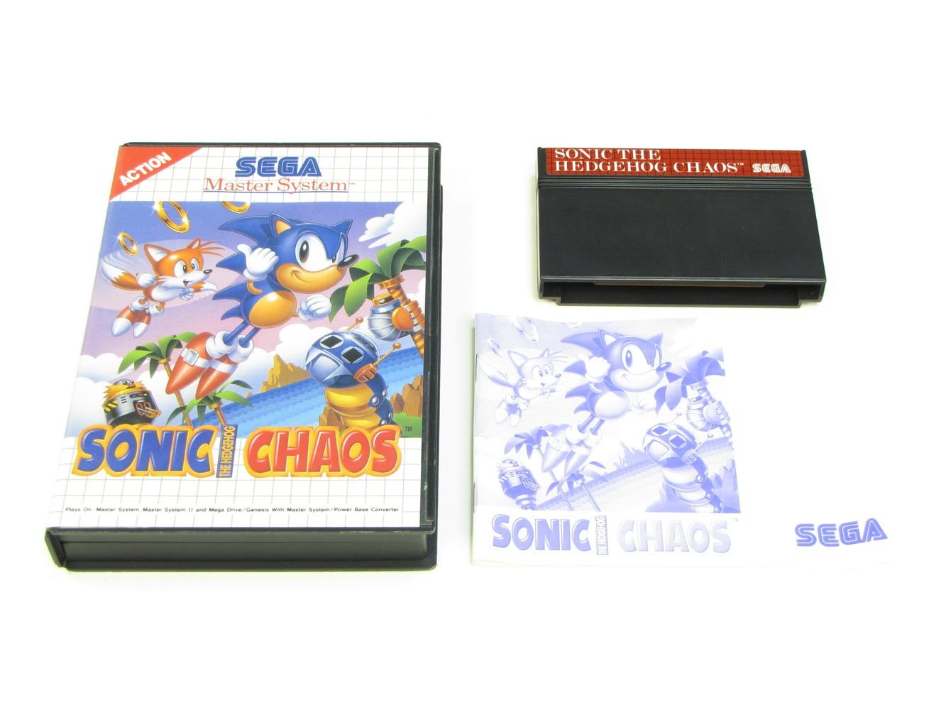 Sonic Chaos MasterSystem