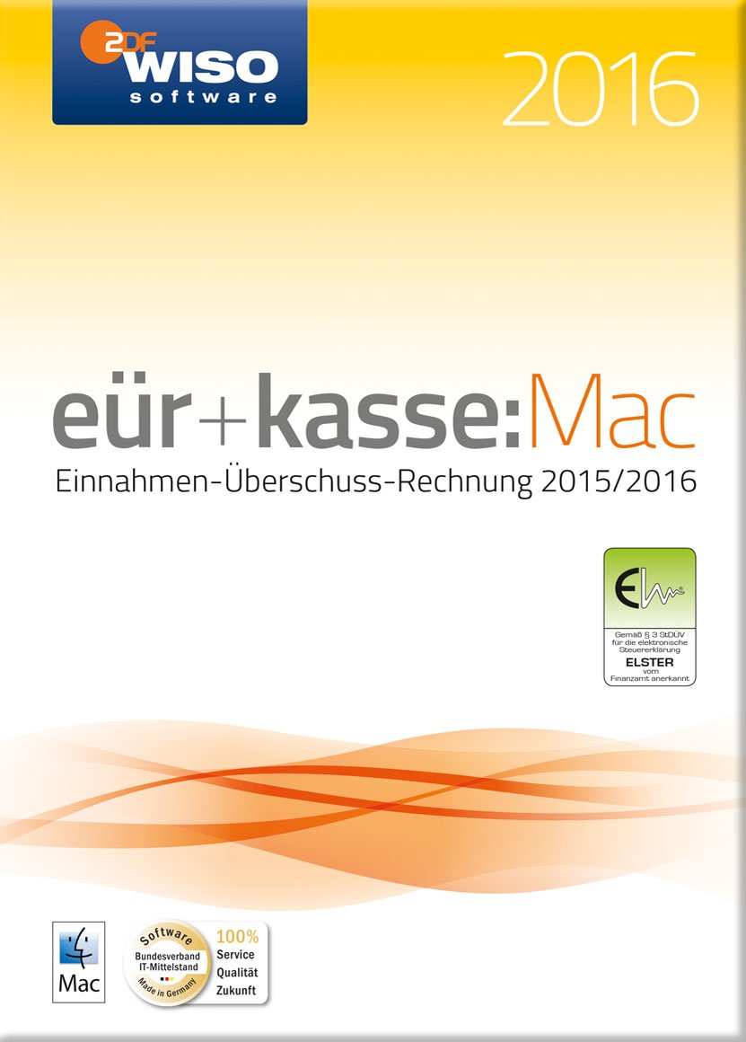 WISO Eür und Kasse: Mac 2016 (Frustfreie Verpackung)