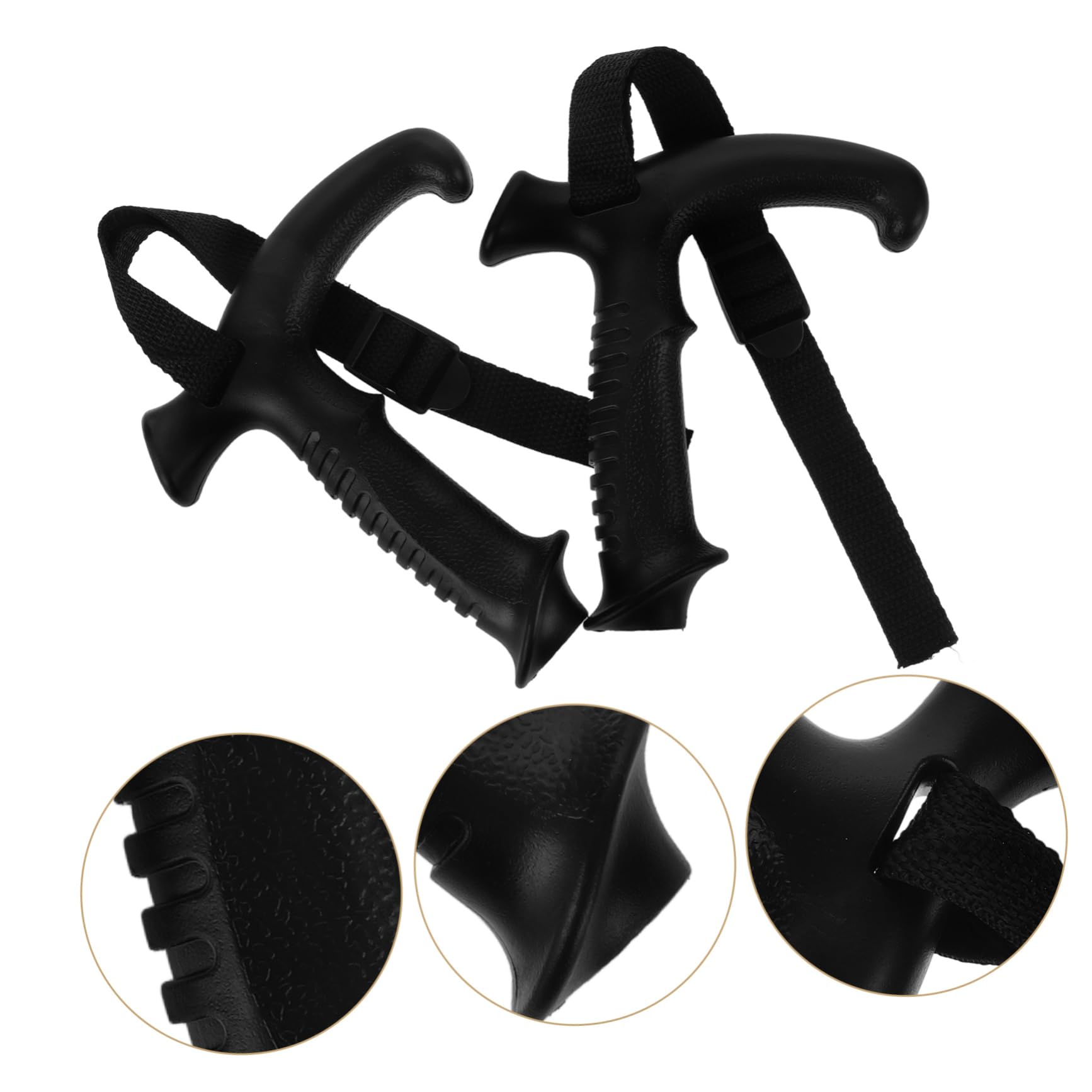 Healeved 10stücke Trekkingstock Griff Ergonomischer Rutschfester Ersatzgriff Für Wanderstöcke Robustes Langlebiges Kunststoffmaterial Für Outdoor-aktivitäten Komfortable Handhabung